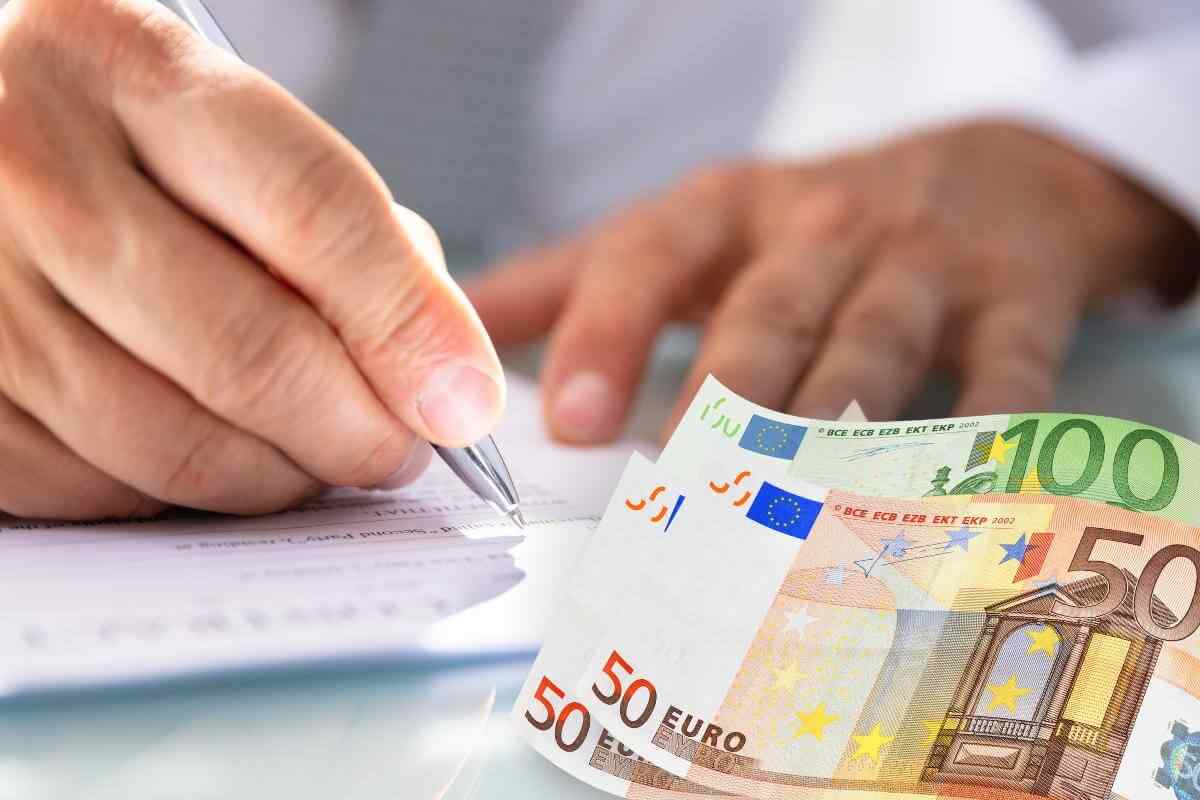 Euro Geld Formular Antrag
