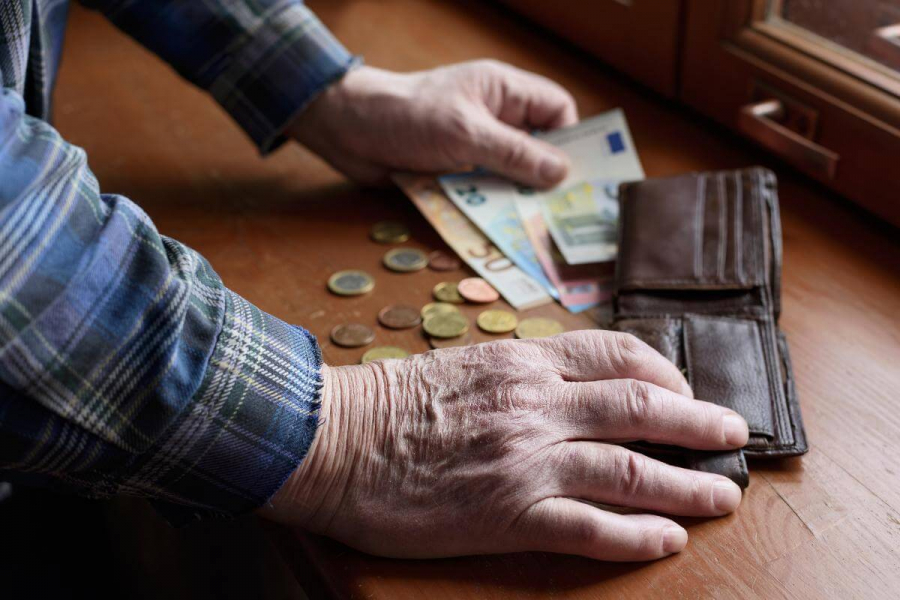 Pension Alt Euro Geld