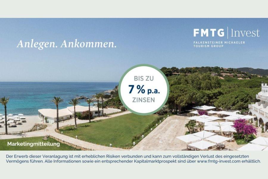 Investieren & Urlauben bei Falkensteiner mit bis zu 7,0 % p.a. Zinsen*