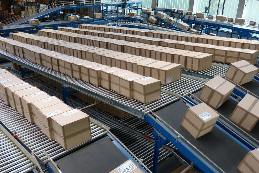 Paket Versand Logistik