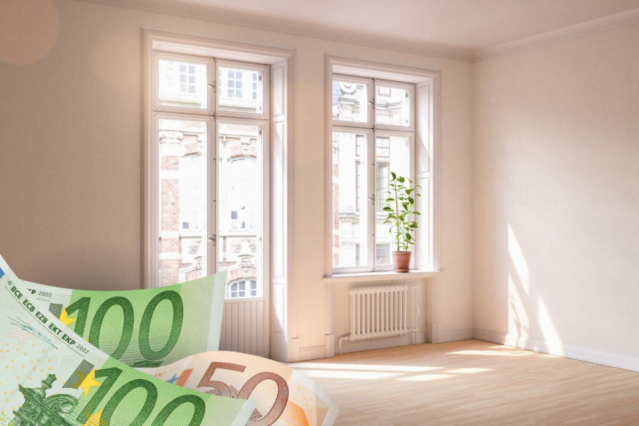 Immobilien Miete Wohnung Euro Geld