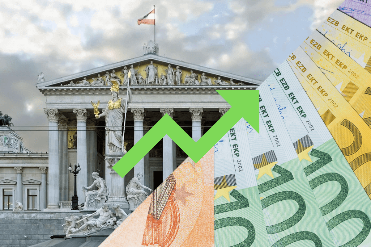 Staatseinnahmen gestiegen - Österreich erreicht 2019 Budgetüberschuss Staatseinnahmen gestiegen - Österreich erreicht 2019 Budgetüberschuss