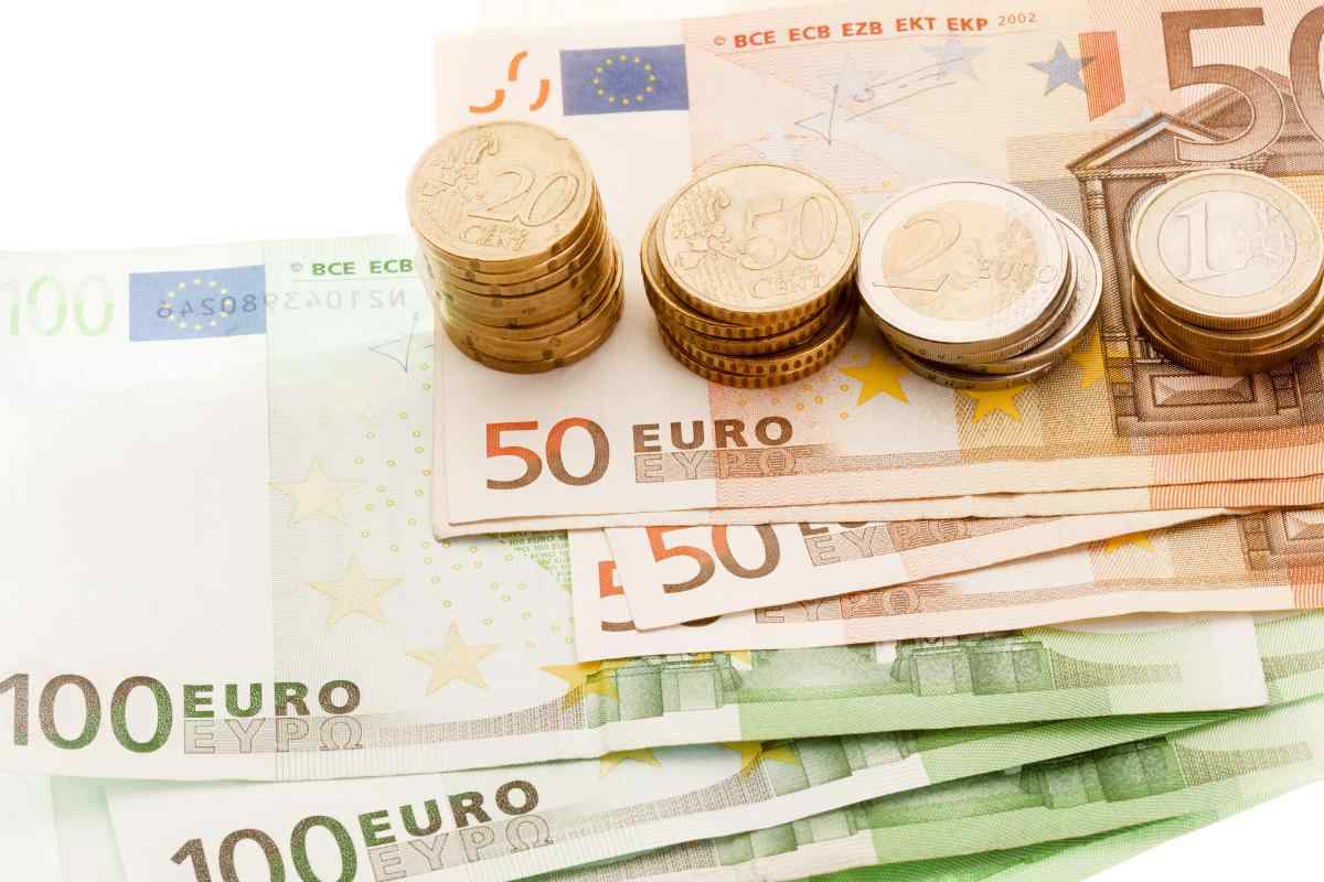 Euro Münzen Geld Scheine