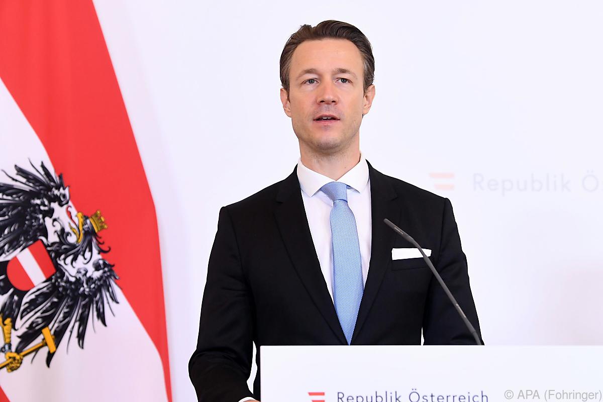 Gernot Blümel Finanzminister ÖVP