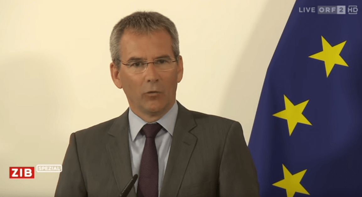 Finanzminister Hartwig Löger wird neuer Vizekanzler der Republik Österreich Finanzminister Hartwig Löger wird neuer Vizekanzler der Republik Österreich