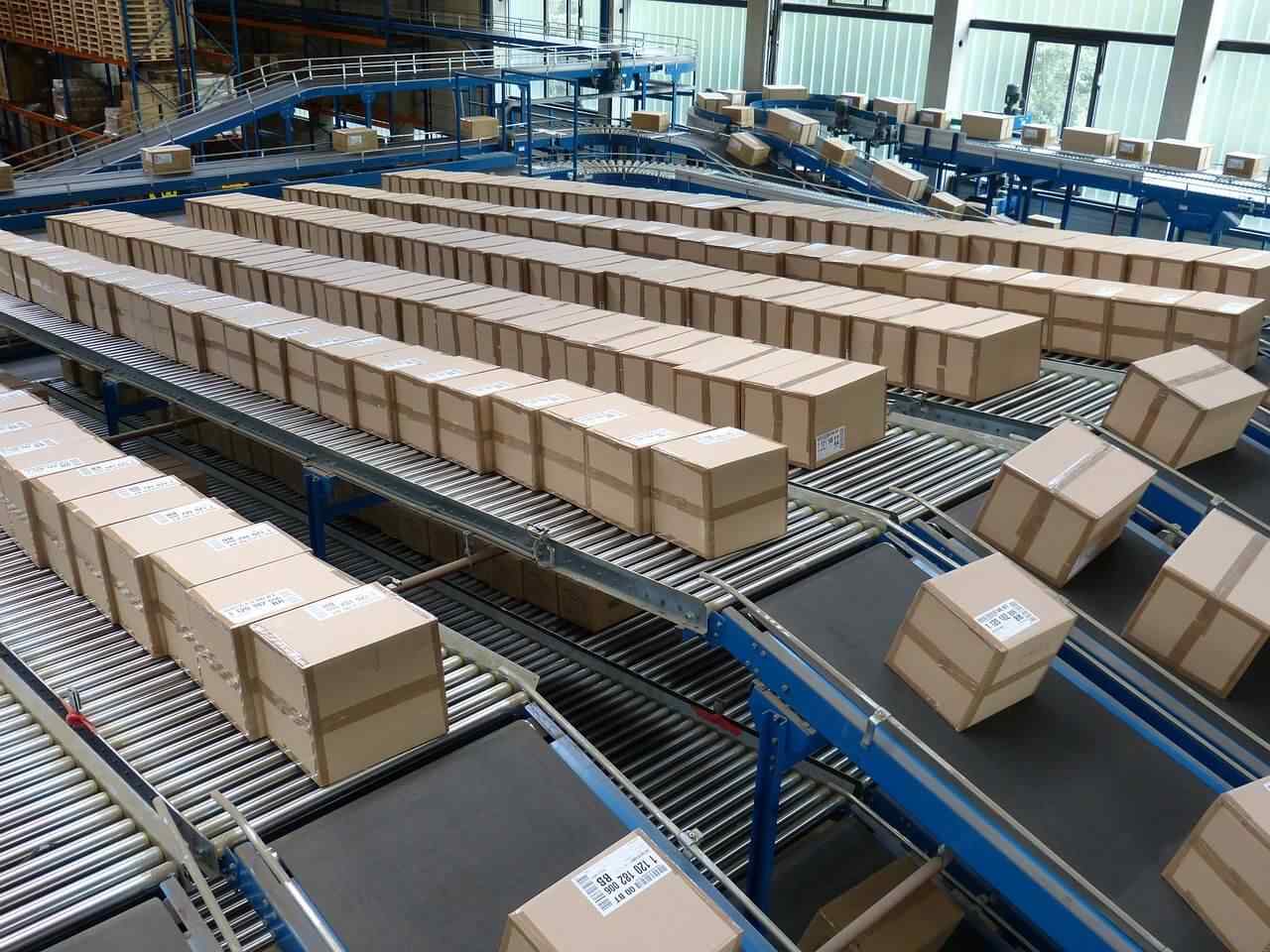 Paket Versand Logistik