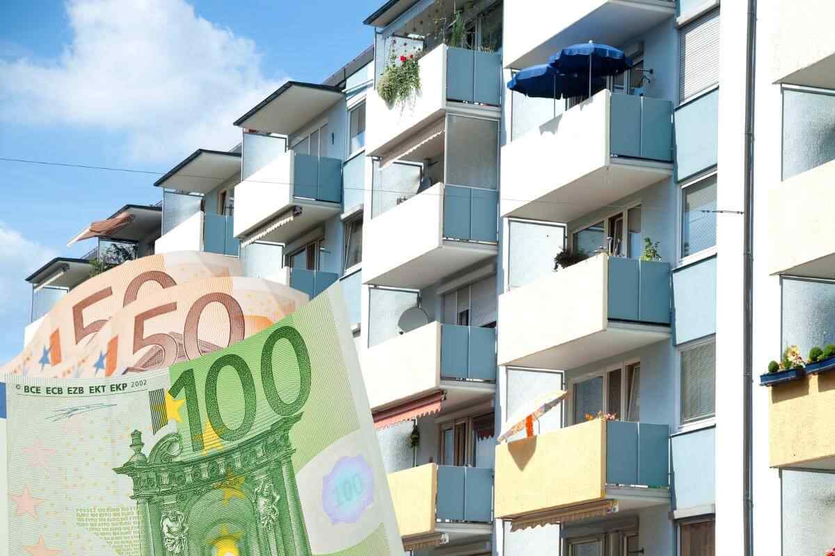Wohnen Wohnung 200 Euro Geld Miete