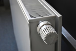 Heizkörper in der Wohnung