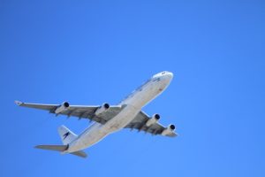 Flugzeug-Reise